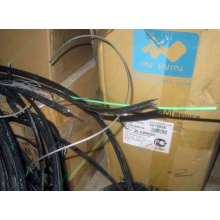 Оптический кабель Б/У для внешней прокладки (с металлическим тросом) в Новочеркасске, оптокабель БУ (Новочеркасск)