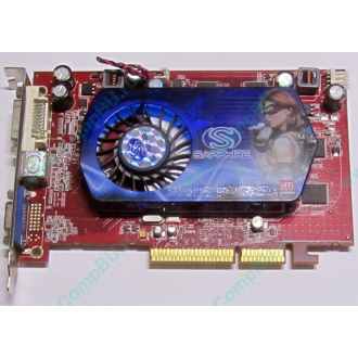 Б/У видеокарта 512Mb DDR2 ATI Radeon HD2600 PRO AGP Sapphire (Новочеркасск)