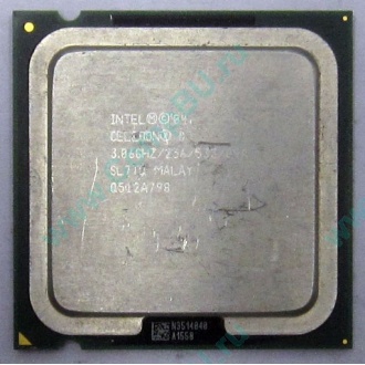 Процессор Intel Celeron D 345J (3.06GHz /256kb /533MHz) SL7TQ s.775 (Новочеркасск)